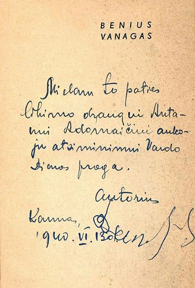 Para�as po straipsniu. 2-a nuotr.